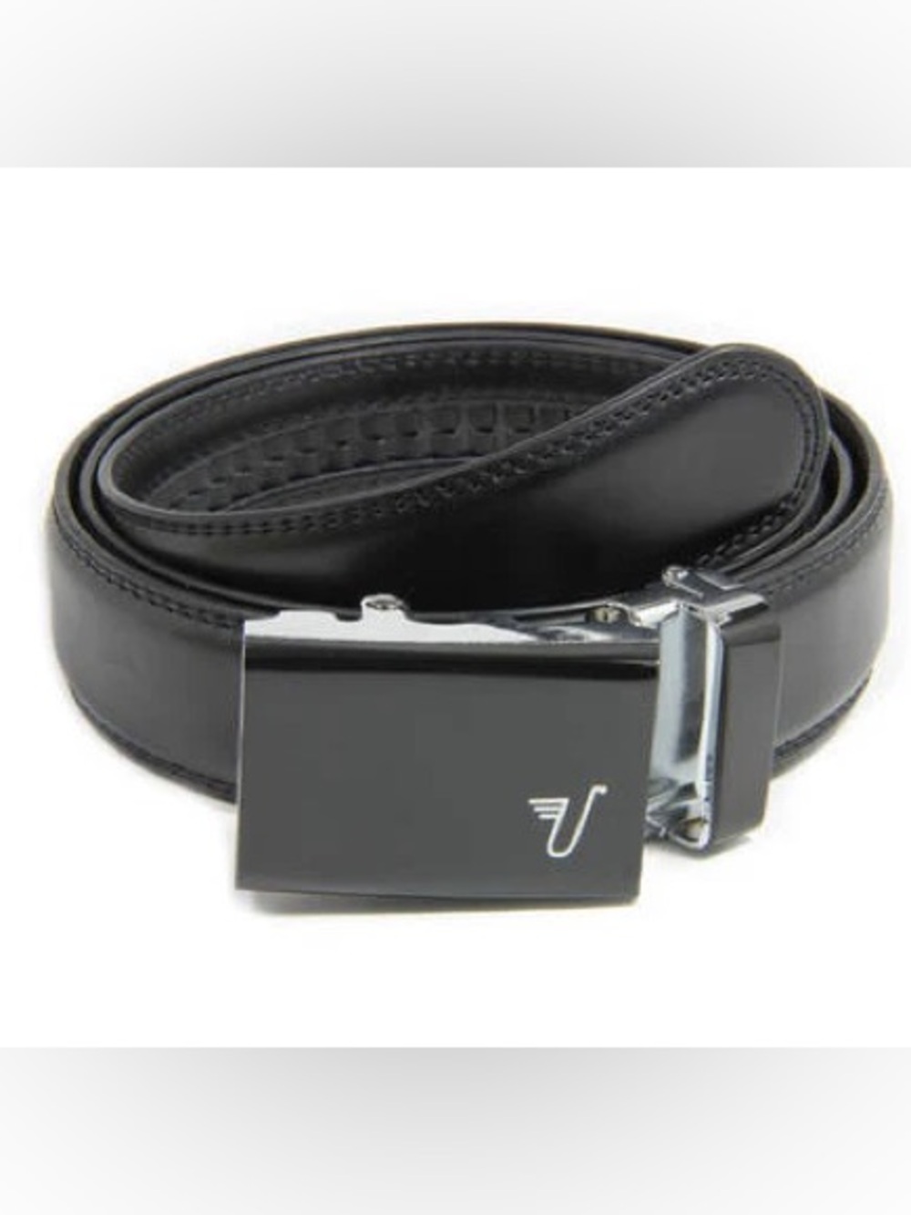 Mission Belt Black Leather 1 1/4”